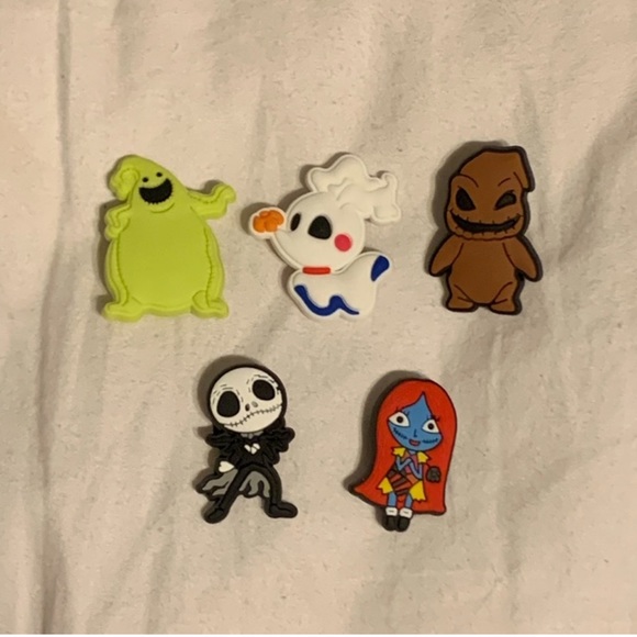 Nightmare before Christmas shoe charms for crocs Disney Jack Sally zero - Picture 3 of 6